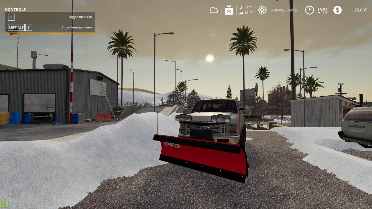FS19 - Boss Snow Plow V1.0