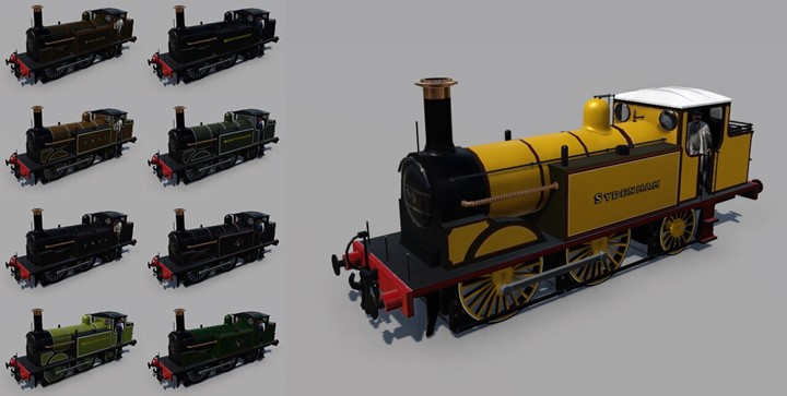 Transport Fever 2 - LB&SCR D1 Class 0-4-2T