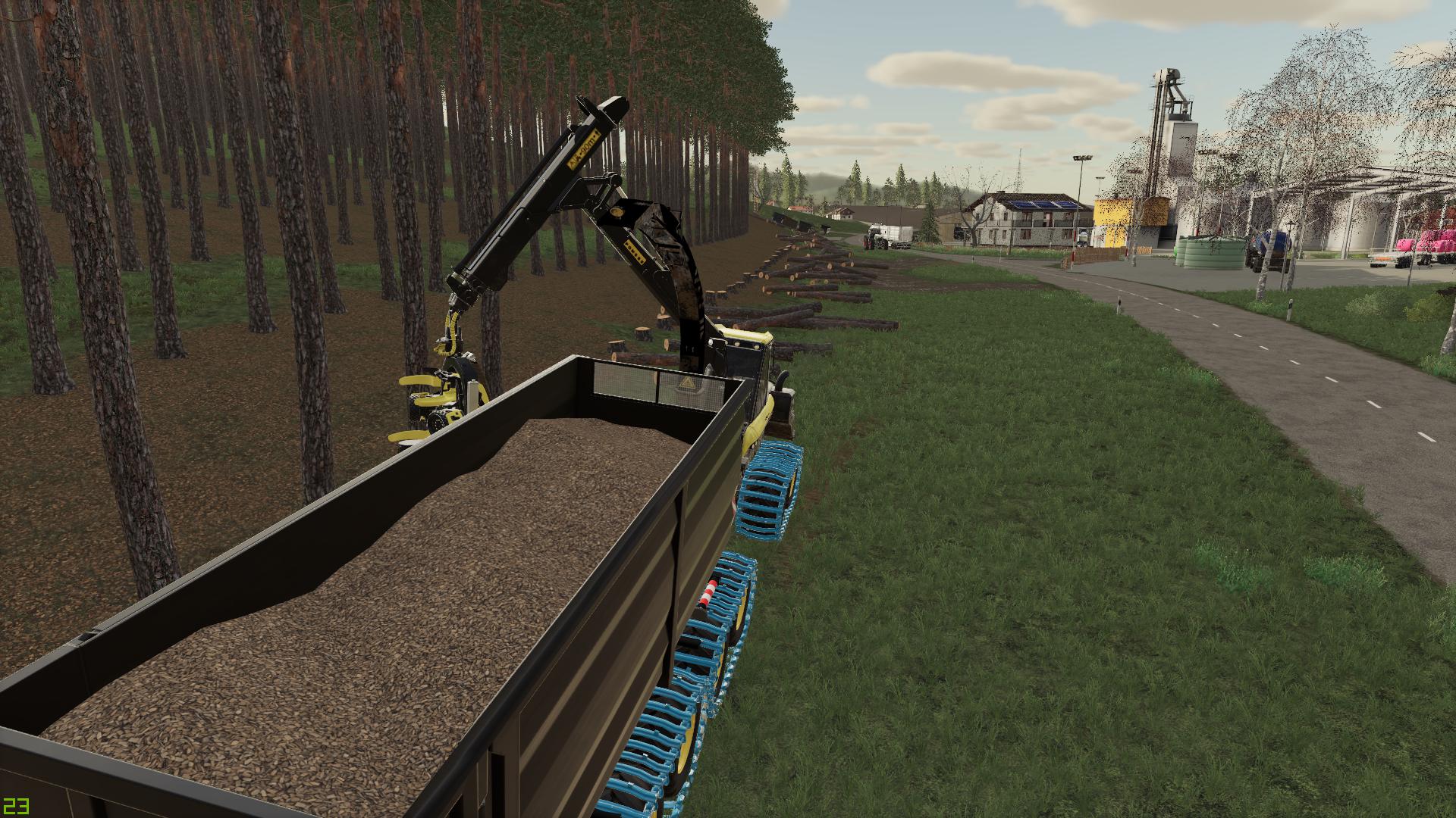 FS19 - JohnDeere 1910G + Dumpbox v1.2 And V1.0