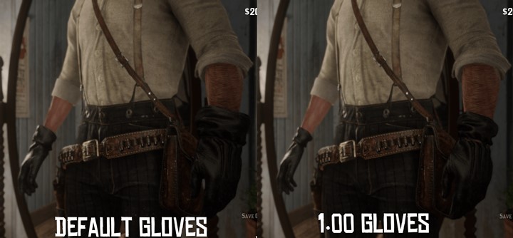 RDR2 - John Marstons 1.00 Gloves