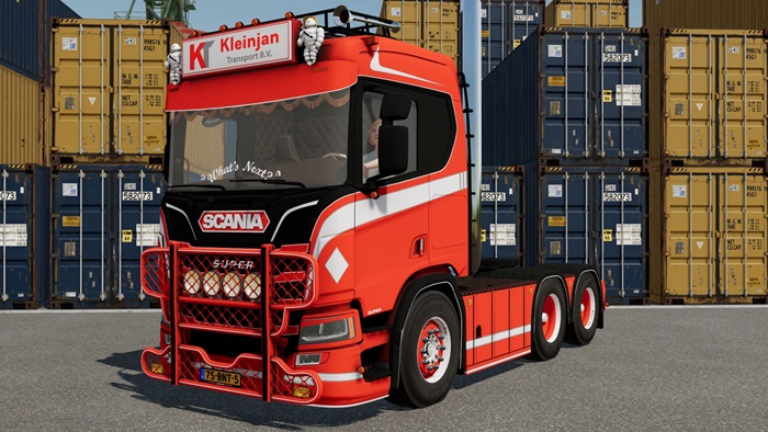 FS22 - Scania R650 Kleinjan Transport B.V V1.0