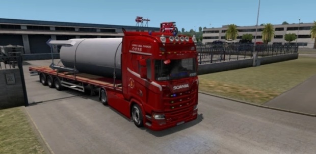ETS2 - Skin Vigili Del Fuoco for Scania S