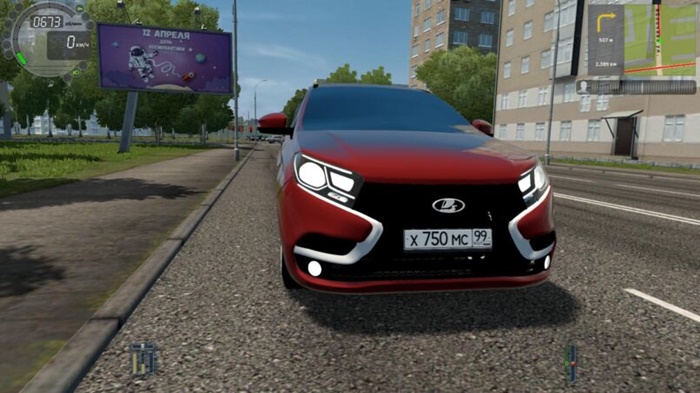 City Car Driving 1.5.9 – Lada Xray