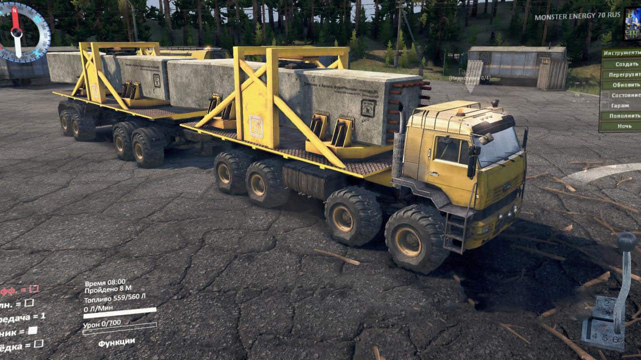 Spintires - Kamaz Polar Forwarder V1.1