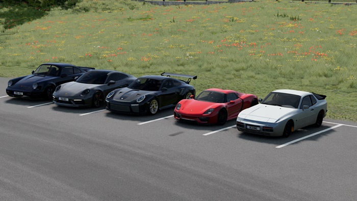 BeamNG – German Porsche 9xx Pack 911 – 944 Car Mod