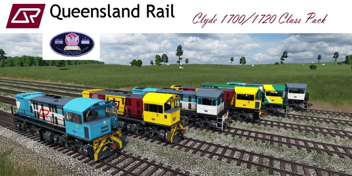 Transport Fever 2 - Queensland Rail Clyde 1700/1720 Class Pack