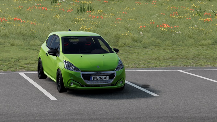 BeamNG – Peugeot 208 2014 Car Mod V1.1