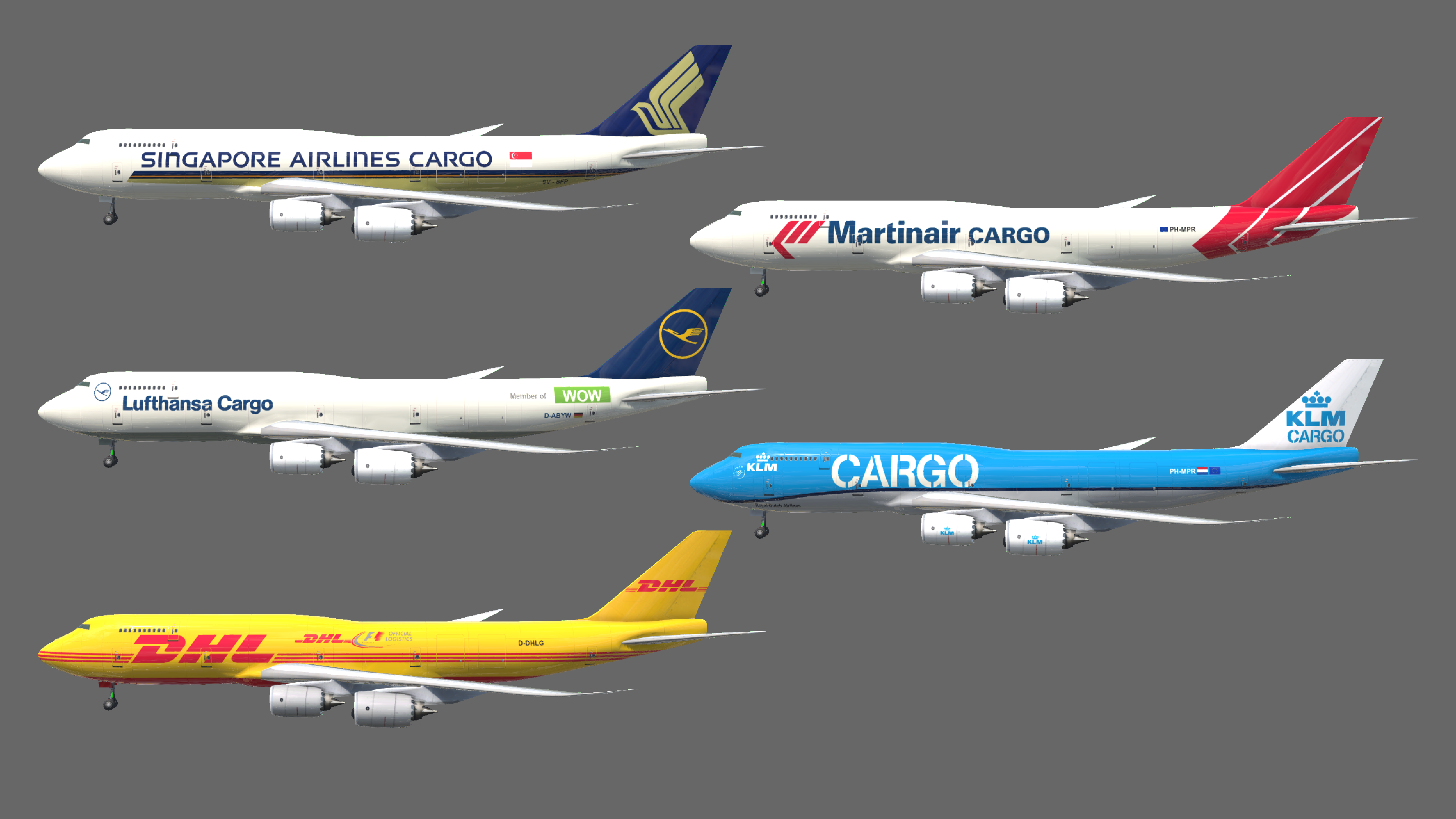 Transport Fever 2 - Boeing 747 Cargo Pack