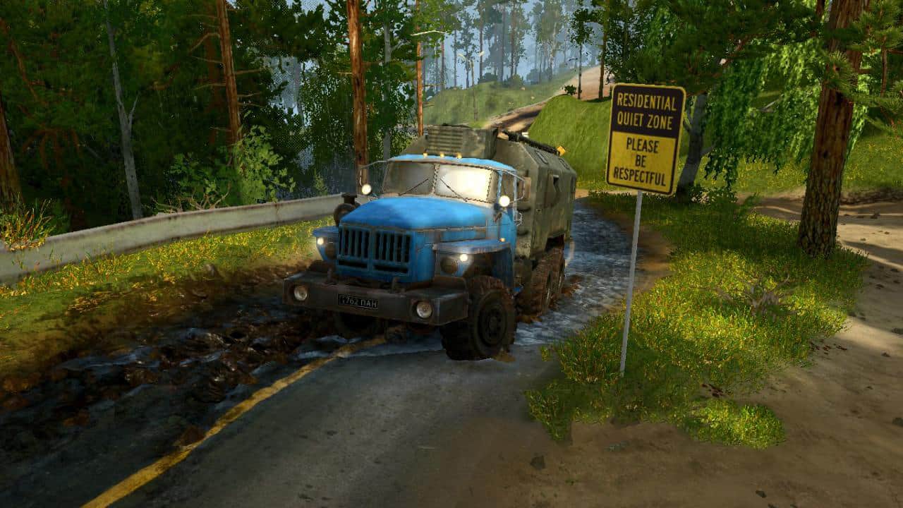 Spintires:Mudrunner - Deep Purple Map V1
