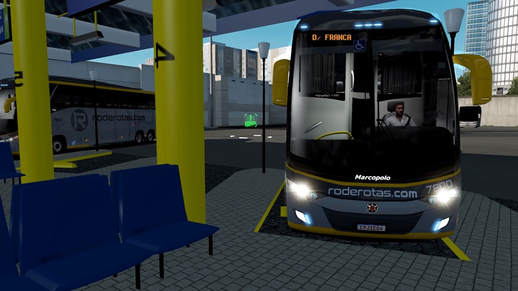 ETS2 - Marcopolo G7 1350 Volvo Bus V1.3 (1.36.x)