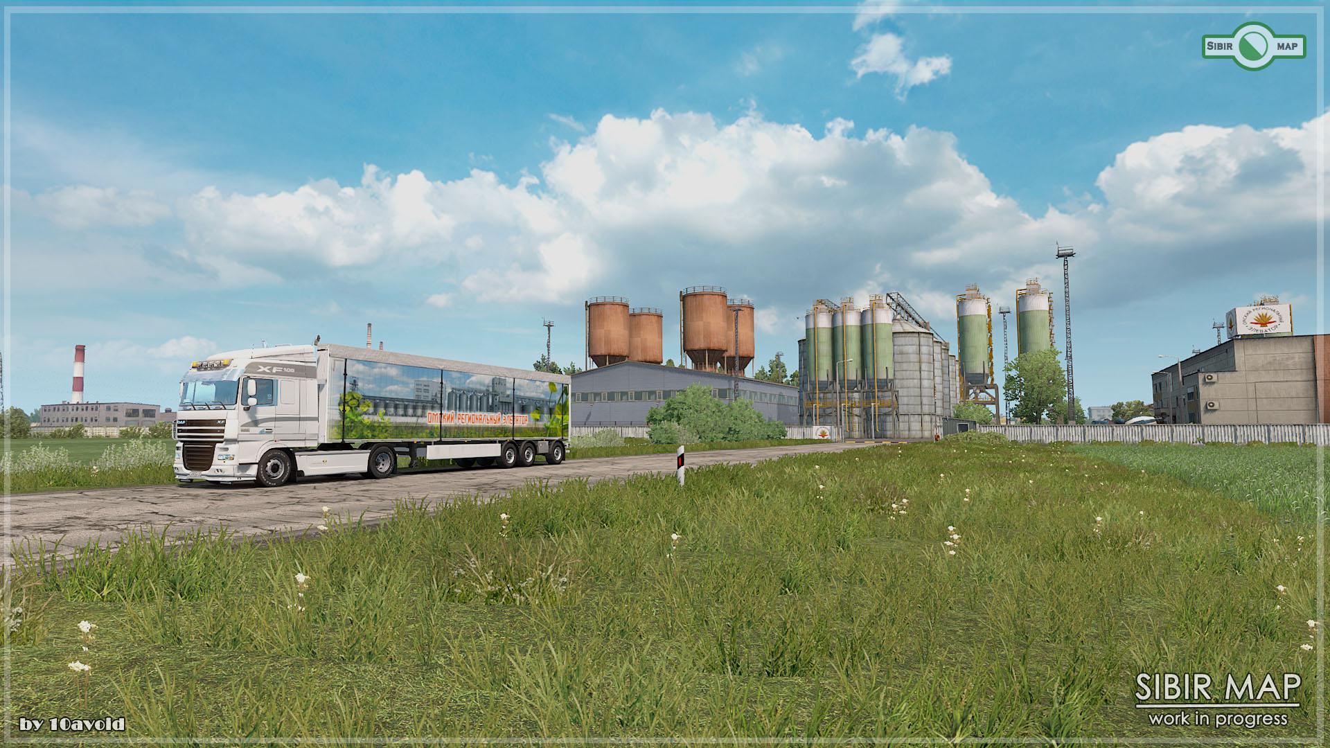 ETS2 - Sibir Map Alpha Version V0.4.1 (1.35.X)