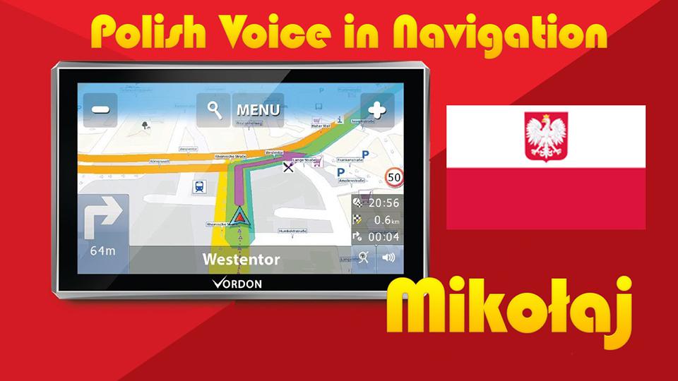 ETS2 - Polish Voice in Navigation Mikołaj V1.0 (1.35.X)