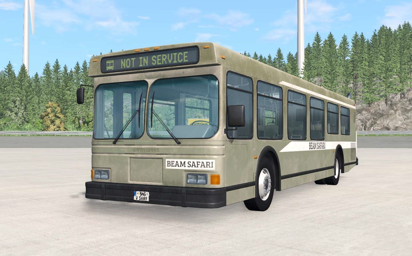 BeamNG - Wentward DT35SE Bus Mod