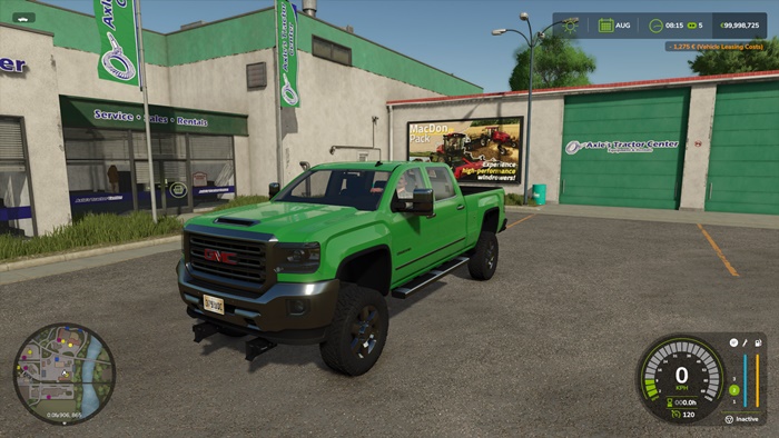 FS25 - 2018 GMC Sierra 2500 SLE Small Lift V1.0