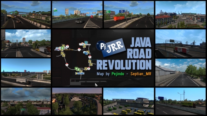 ETS2 - JRR V0.3 – Indonesia Map (1.41.x)