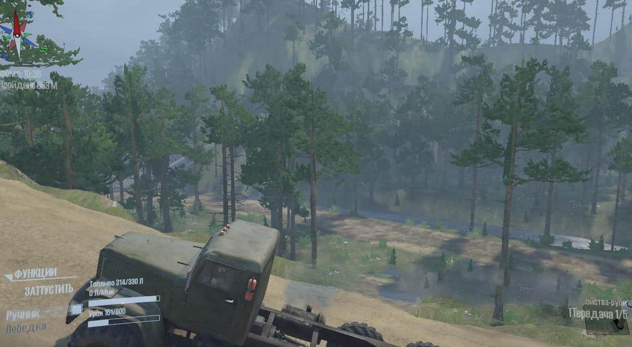 Spintires:Mudrunner - Level Lentyayka Map V1.0
