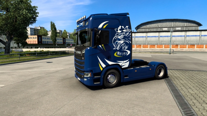 ETS2 - Reuss Griffin Skin V1.0 (1.40.x)