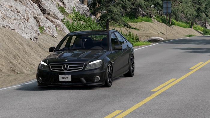 BeamNG – Mercedes-Benz C63 AMG Car Mod