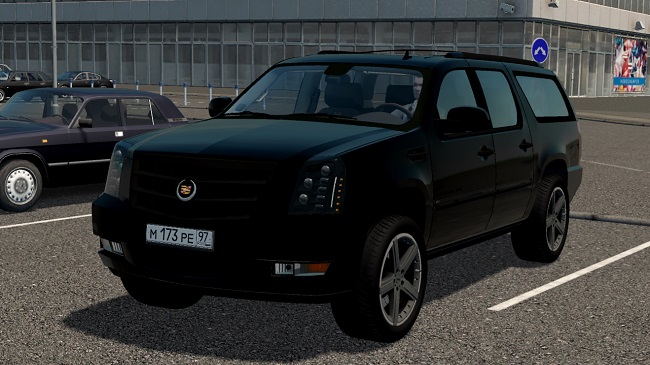 City Car Driving 1.5.9 - Cadillac Escalade ESV Tuning Car Mod