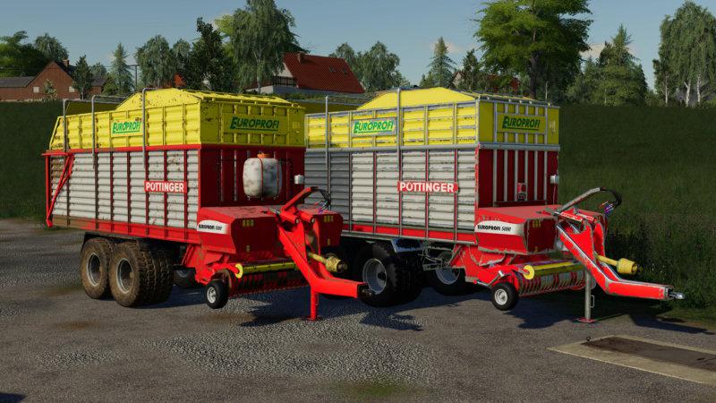 FS19 - Pottinger Europrofi 5000 Trailer V1.0
