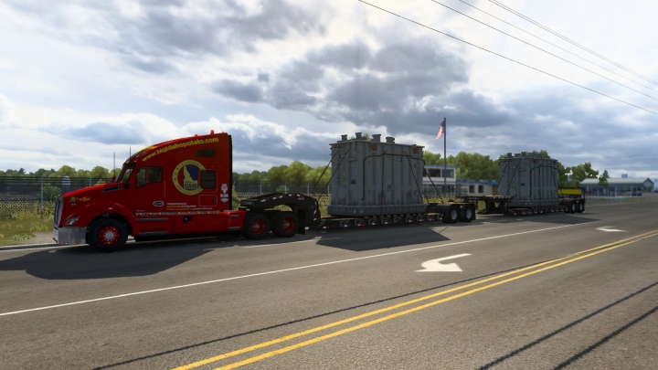 ATS - Online SCS Convoy - Double Trailers V1.0 (1.41.x)
