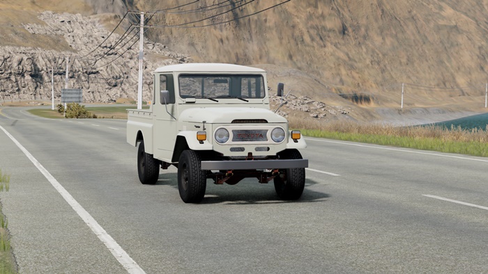 BeamNG – Toyota Land Cruiser FJ45 Pickup Mod