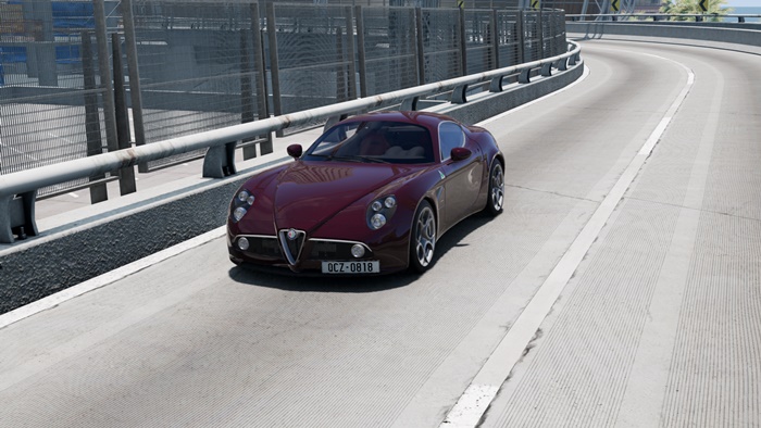 BeamNG – Alfa Romeo 8C Car Mod