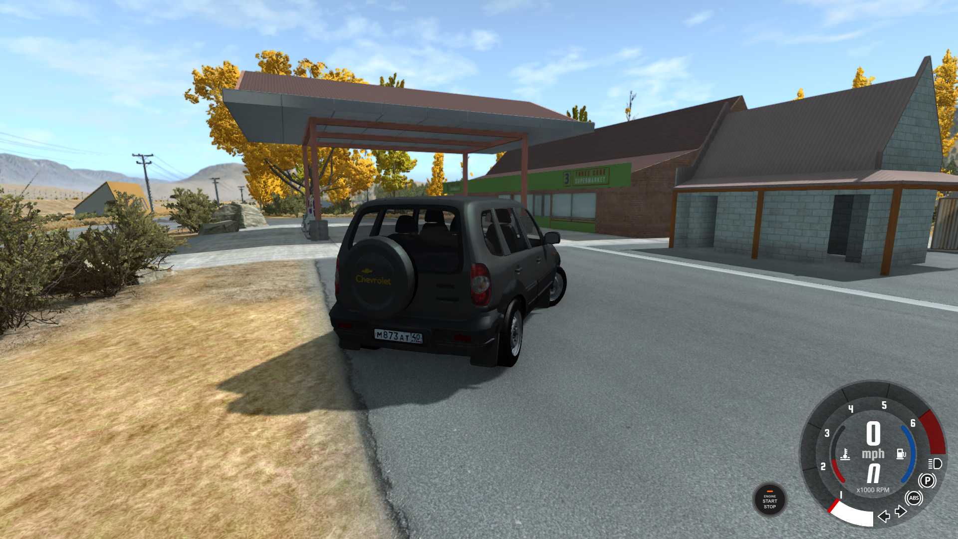 Chevrolet niva beamng drive