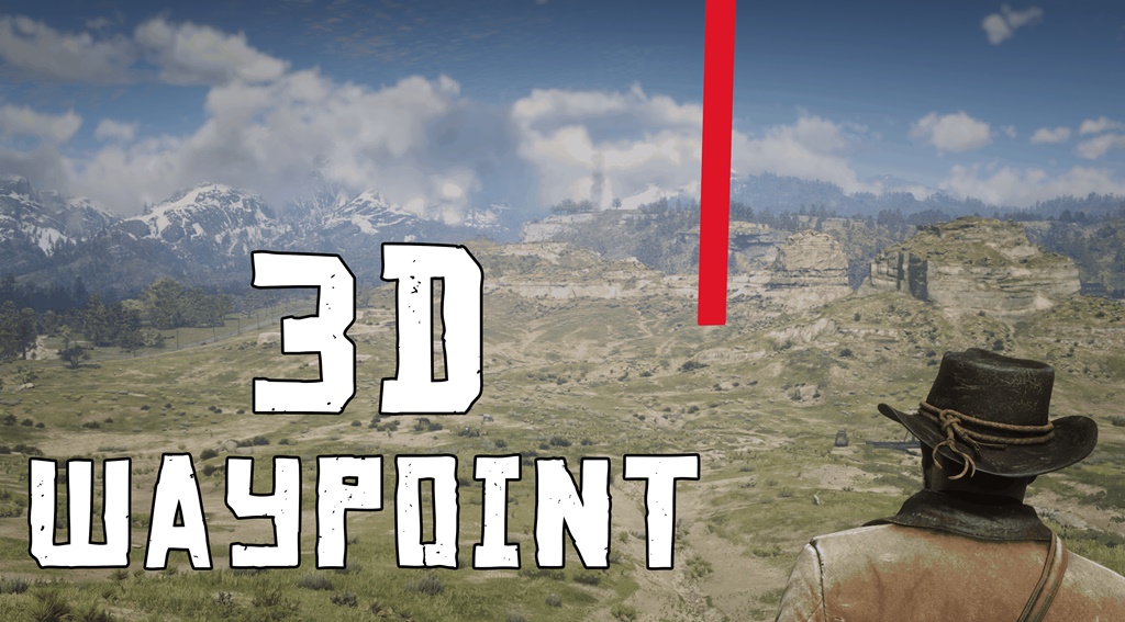 RDR2 - 3D Waypoint