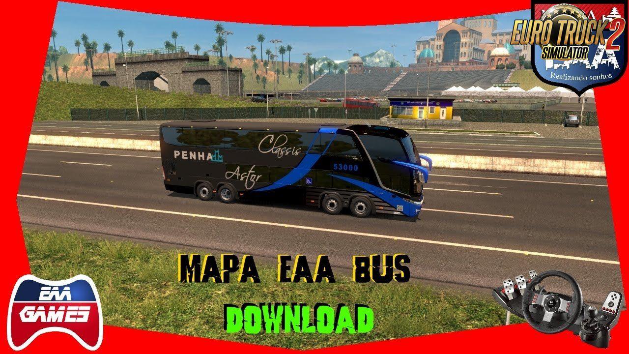ETS2 - Eaa Bus Map V5.1 Update (1.35.X)