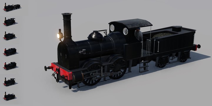 Transport Fever 2 - Generic Small British Engines