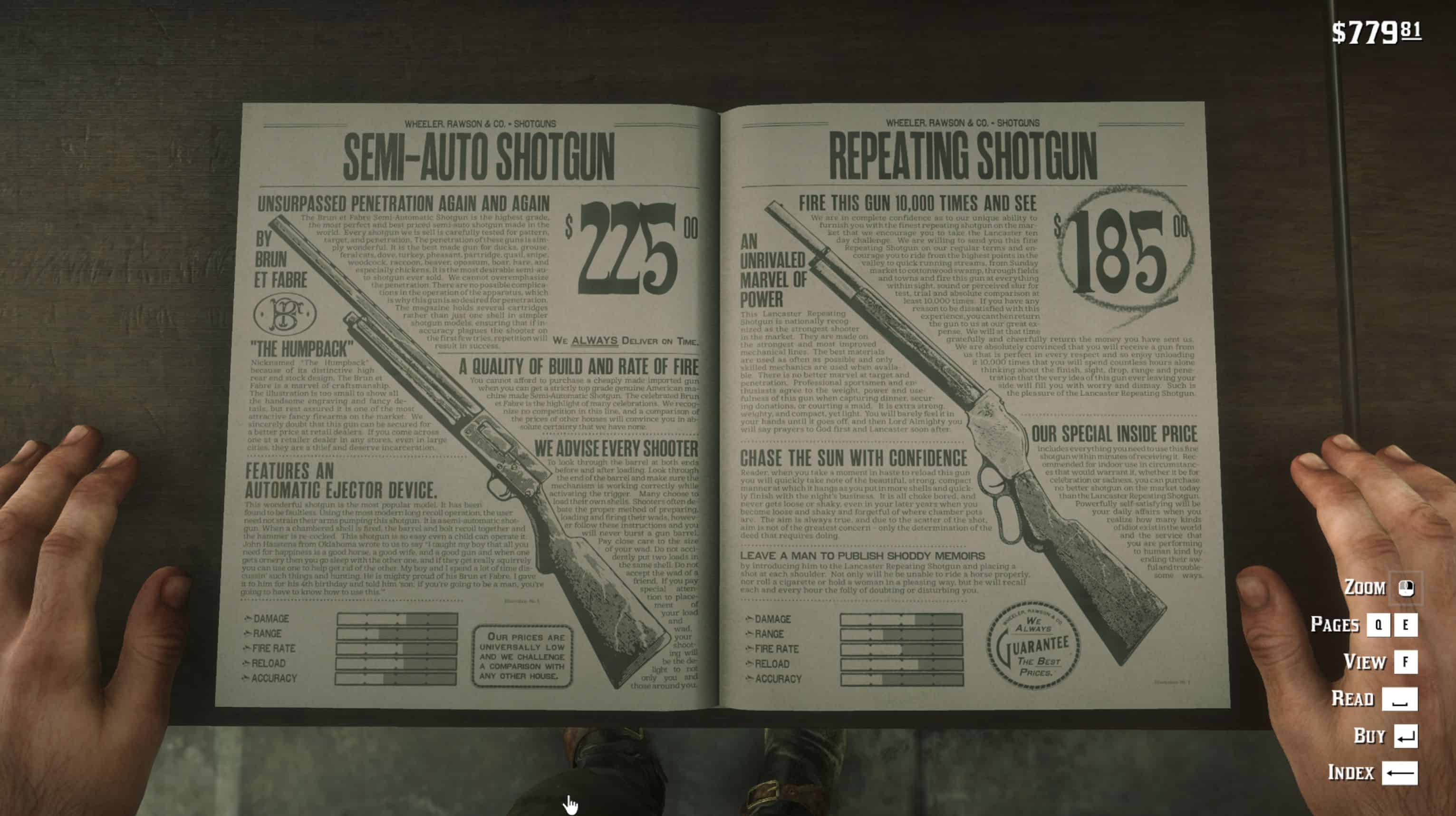 RDR2 - All Weapons Unlocked