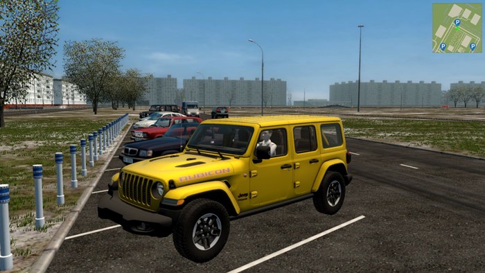 City Car Driving 1.5.9 - Jeep Wrangler JLU Rubicon