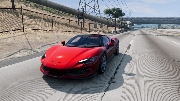 BeamNG – Ferrari 296 GTB Car Mod