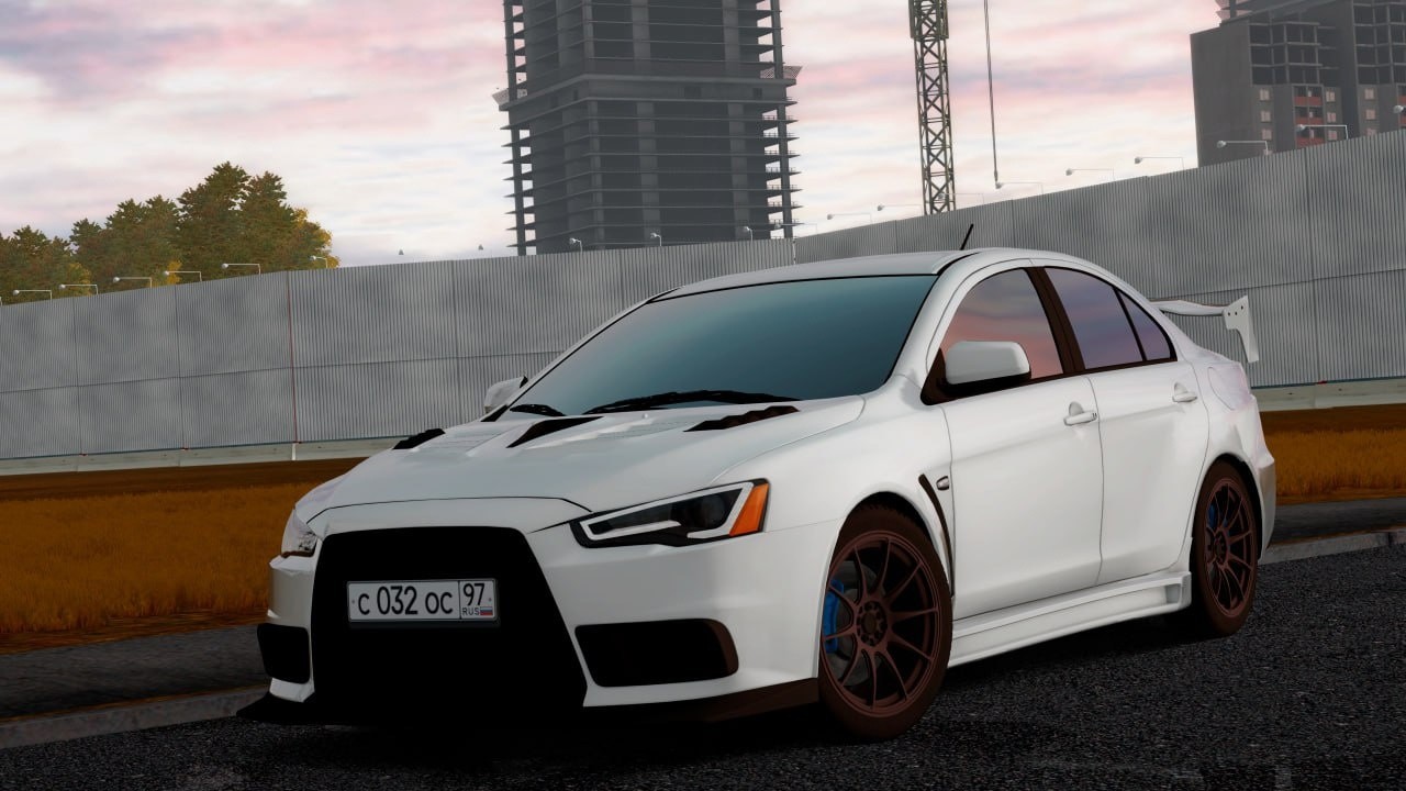 City Car Driving 1.5.9.2 - Mitsubishi Lancer X Car Mod