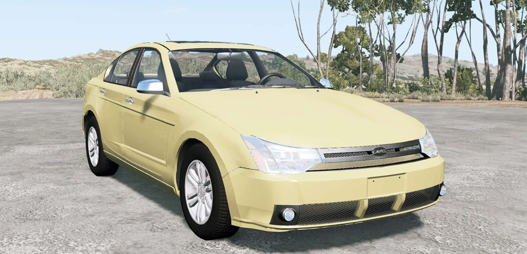 BeamNG - Ford Focus Sedan (NA2) 2008 V1.1