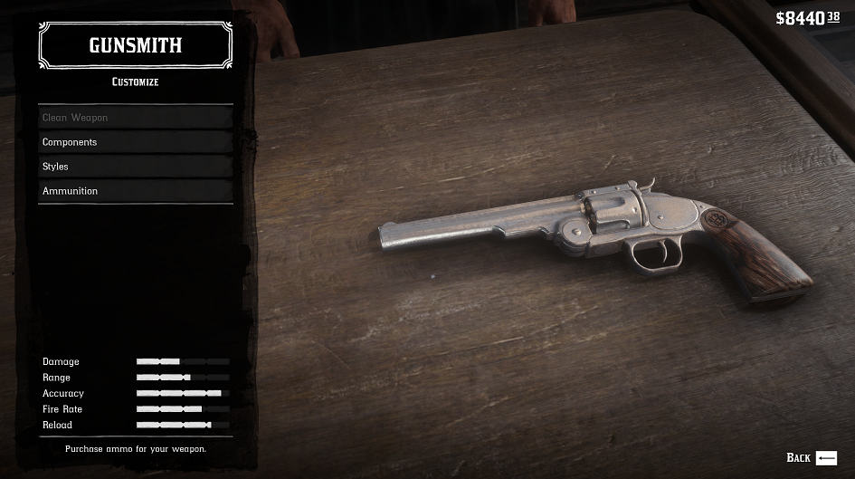 RDR2 - No Bloom on Guns