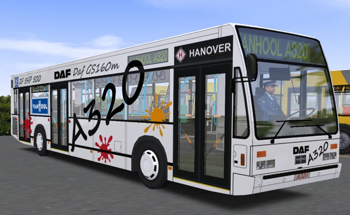 Omsi 2 – Daf Vanholl A320 Bus Mod