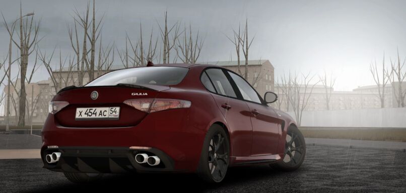 City Car Driving 1.5.9 - Alfa Romeo Giulia Quadrifoglio 2017
