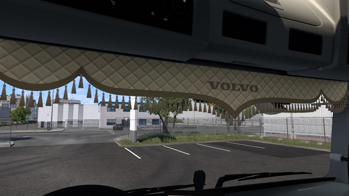 ETS2 - Curtains for Volvo FH6 V1.0