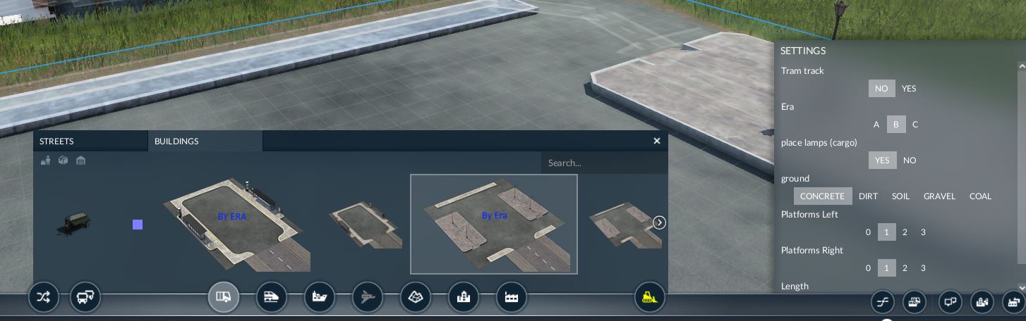 Transport Fever 2 - Bus Tram and Cargo Station – Choose The Era