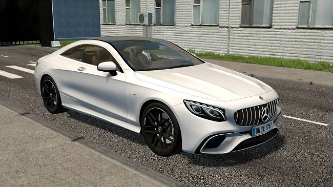 City Car Driving 1.5.9.2 - Mercedes AMG S63 Coupe Car Mod