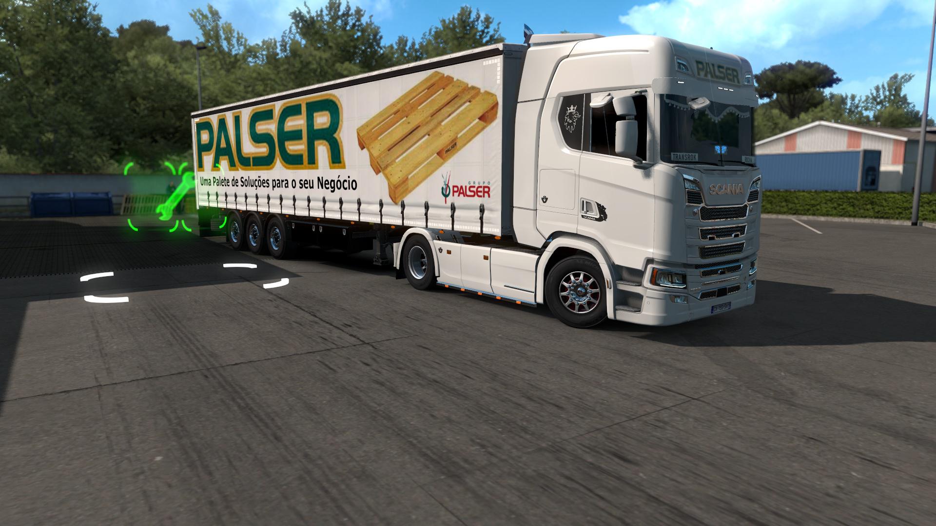 ETS2 - Palser Paintshop Skin V1.0 (1.37.x)