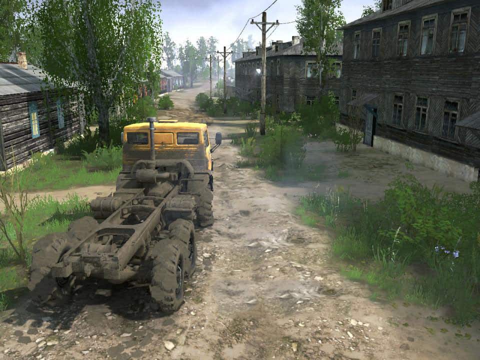 Spintires:Mudrunner - Valai Map V1