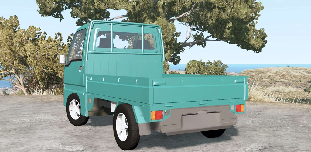 BeamNG - Subaru Sambar 1992 Truck Mod | BeamNG Drive | Mods.club