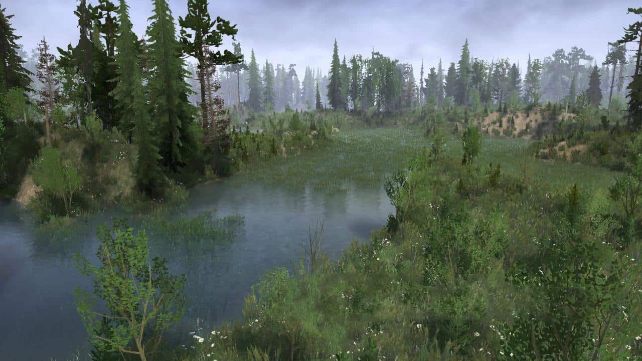 Spintires:Mudrunner - Luoghi Selvaggi Map v1