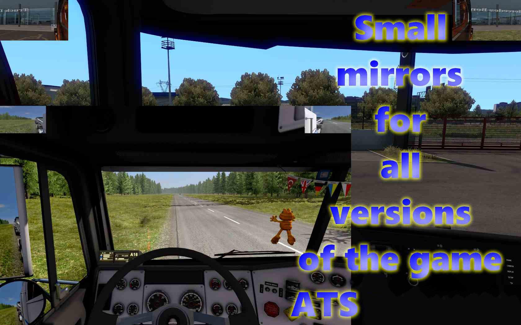 ATS - Small Mirrors for All Versions V1.0 (1.38.x)