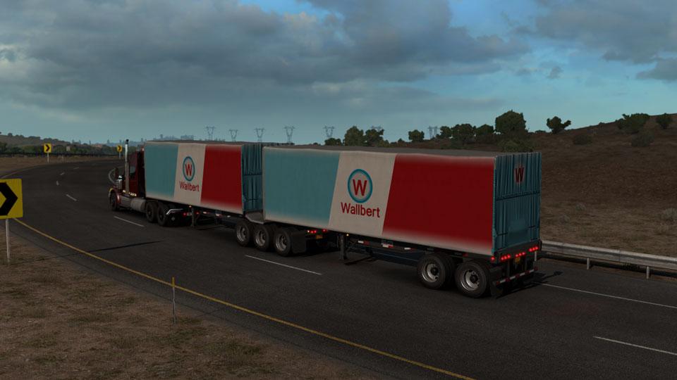 ATS - Freight Market B-Double Trailers (1.38.x)
