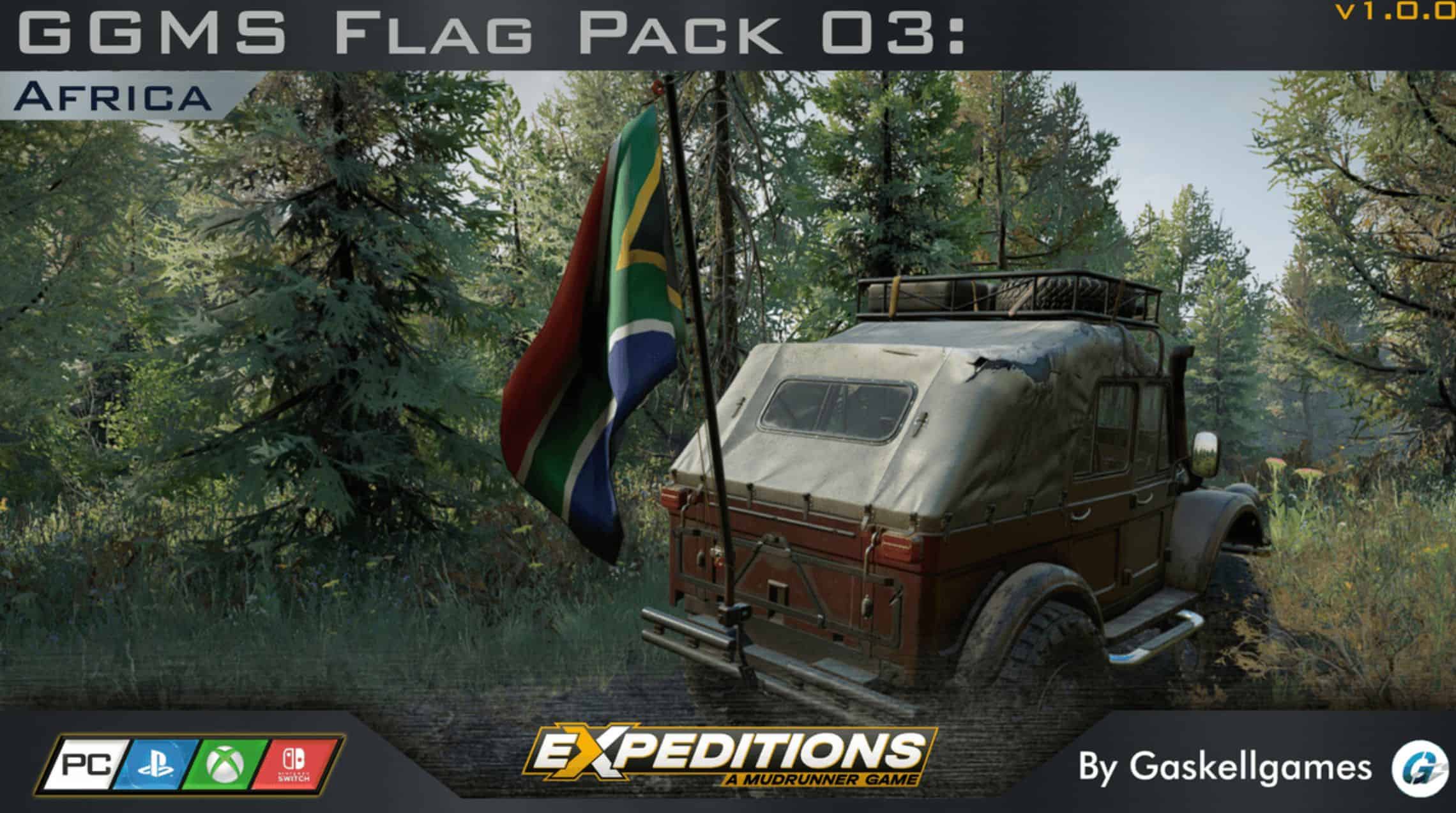 GGMS Flag Pack 03: Africa V1.0