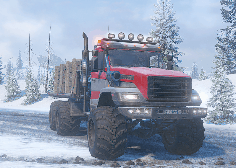 SnowRunner - Voron Xe Grad Truck V1.0